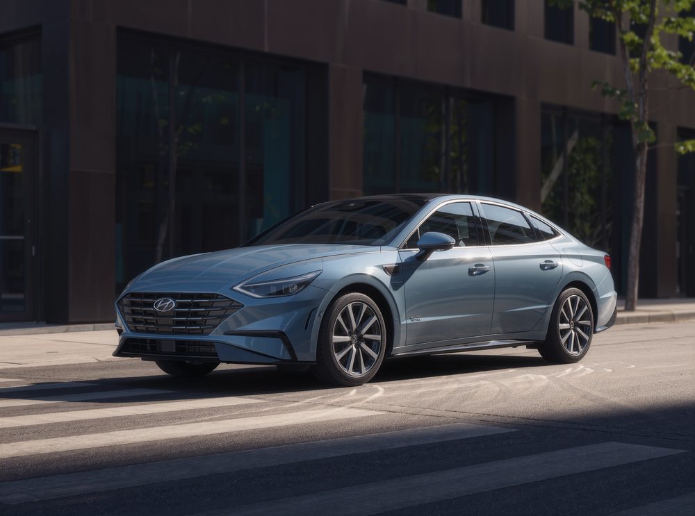 A DriveTap sedan